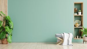 Inspirasi dinding warna hijau pastel untuk tampilan interior yang segar dan menenangkan