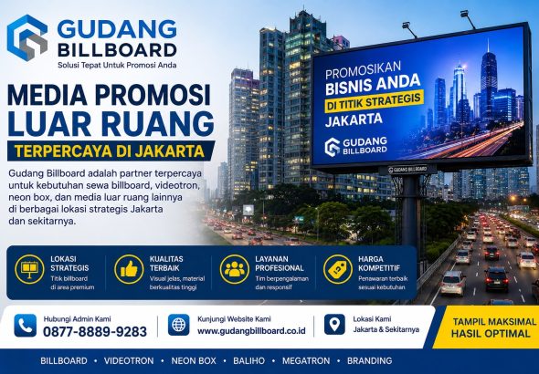 Gudang Billboard untuk media promosi luar ruang